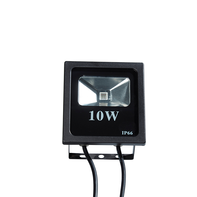 RGB LED Flood Light 10W Aluminum Housing Flood Light for Garden Decoration