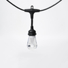 Durable 48 FT Outdoor Flexible LED Light String Hanging Sockets Waterproof Belt Clip Patio Lights