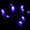 P50M Magnetic Pebble RGBW LED Light - IP66 Waterproof Outdoor Pebble String Lights with Strong Magnets