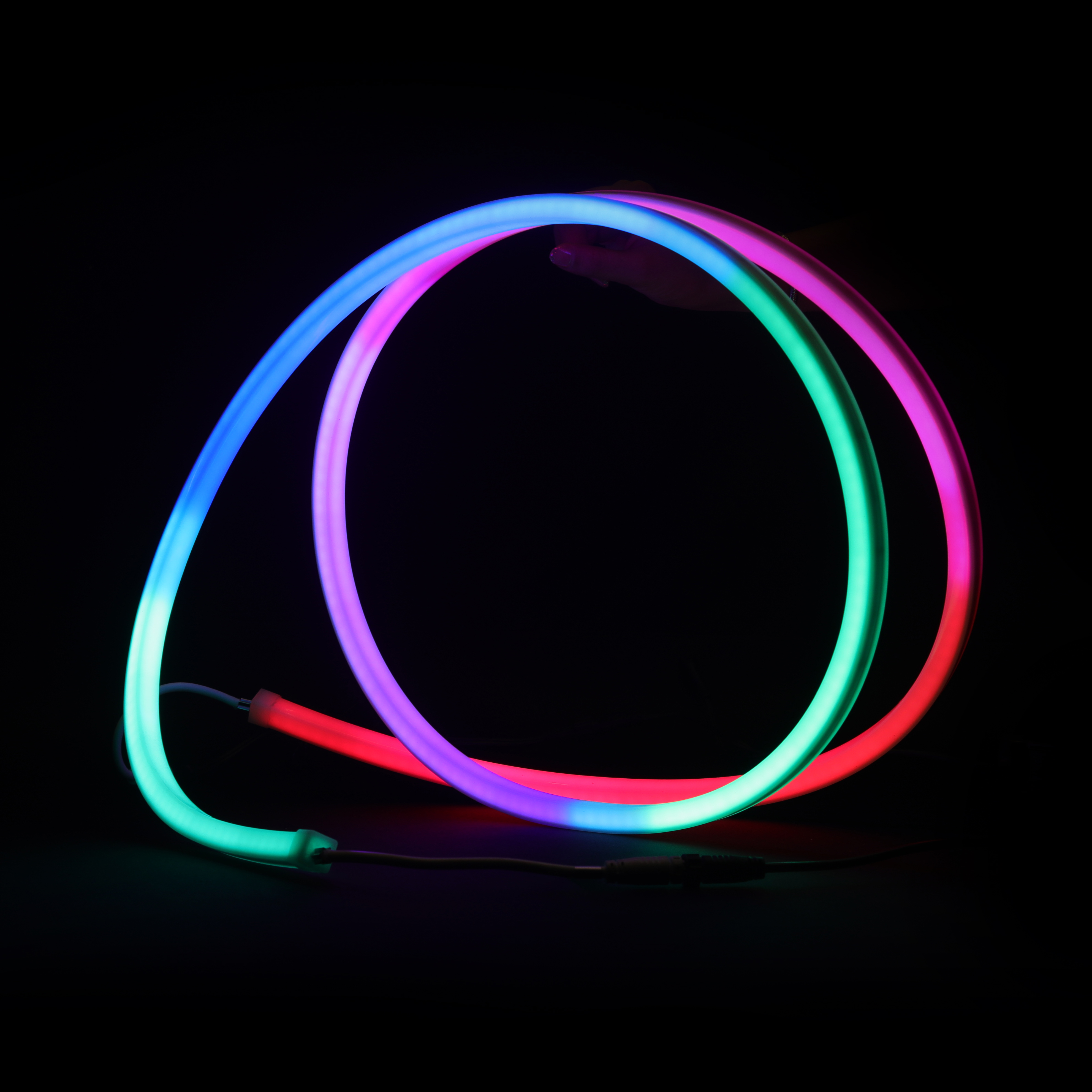 24V RGBW LED neon strip flexible lighting for facade projects