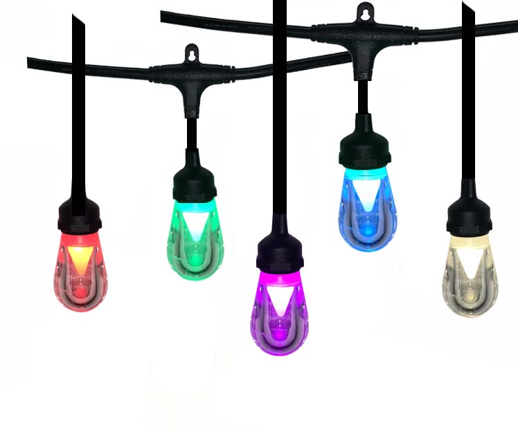 High Contrast Decorative String Light for Showroom