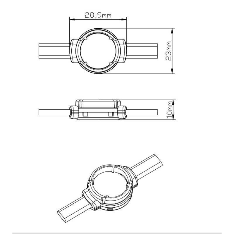 Pixel Grid Light Factory Wholesale China Waterproof RGB Mesh Display System