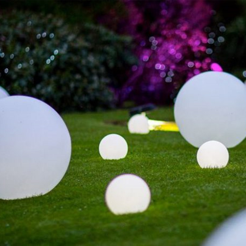 LED RGB Sphere IP66, Multi-Size Programmable Light Ball, Custom Manufacturer