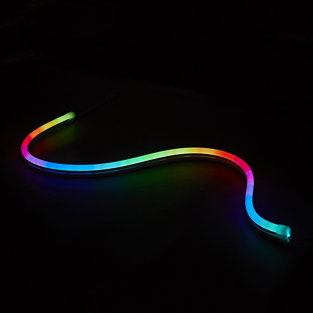 High-Density RGB Neon Lighting for Architectural Design