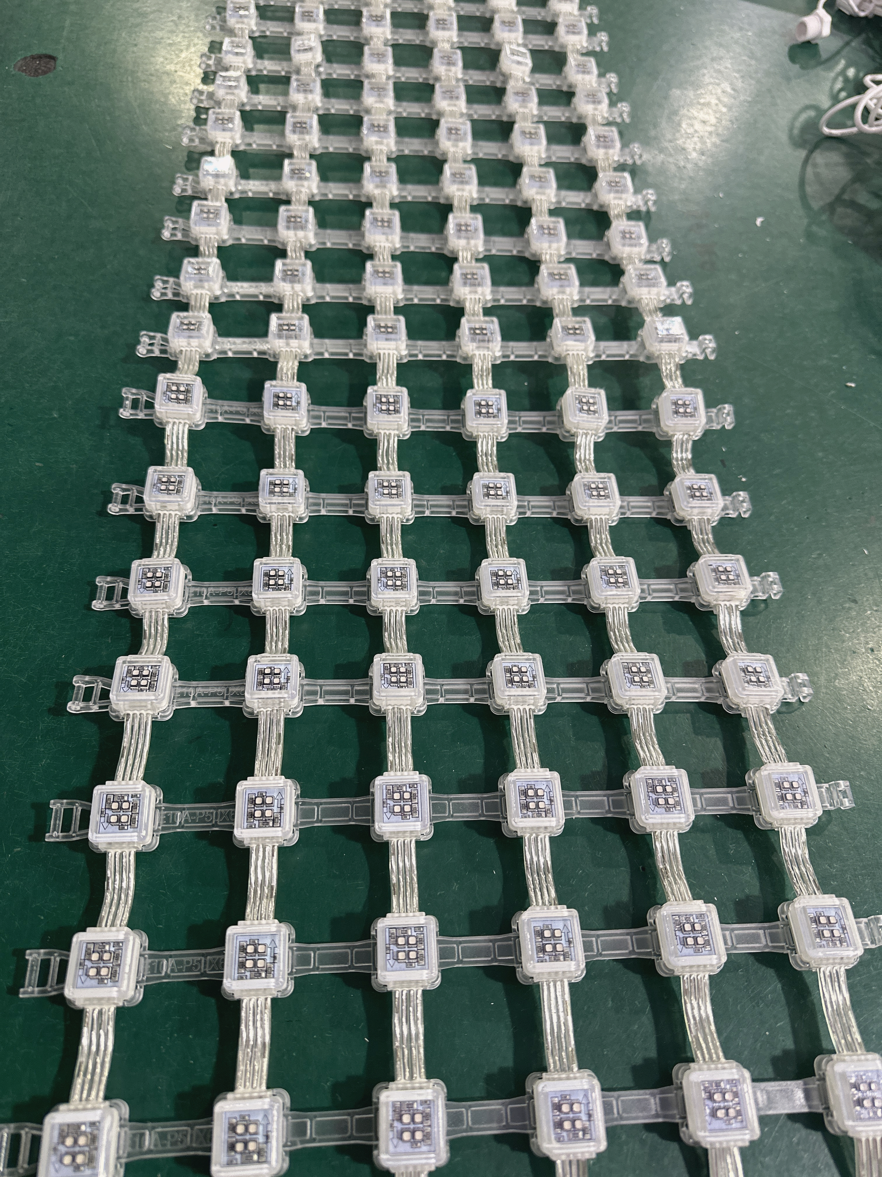 E24 Mesh Screen Light IP66, Transparent LED Display, Flexible Advertising Screen Manufacturer