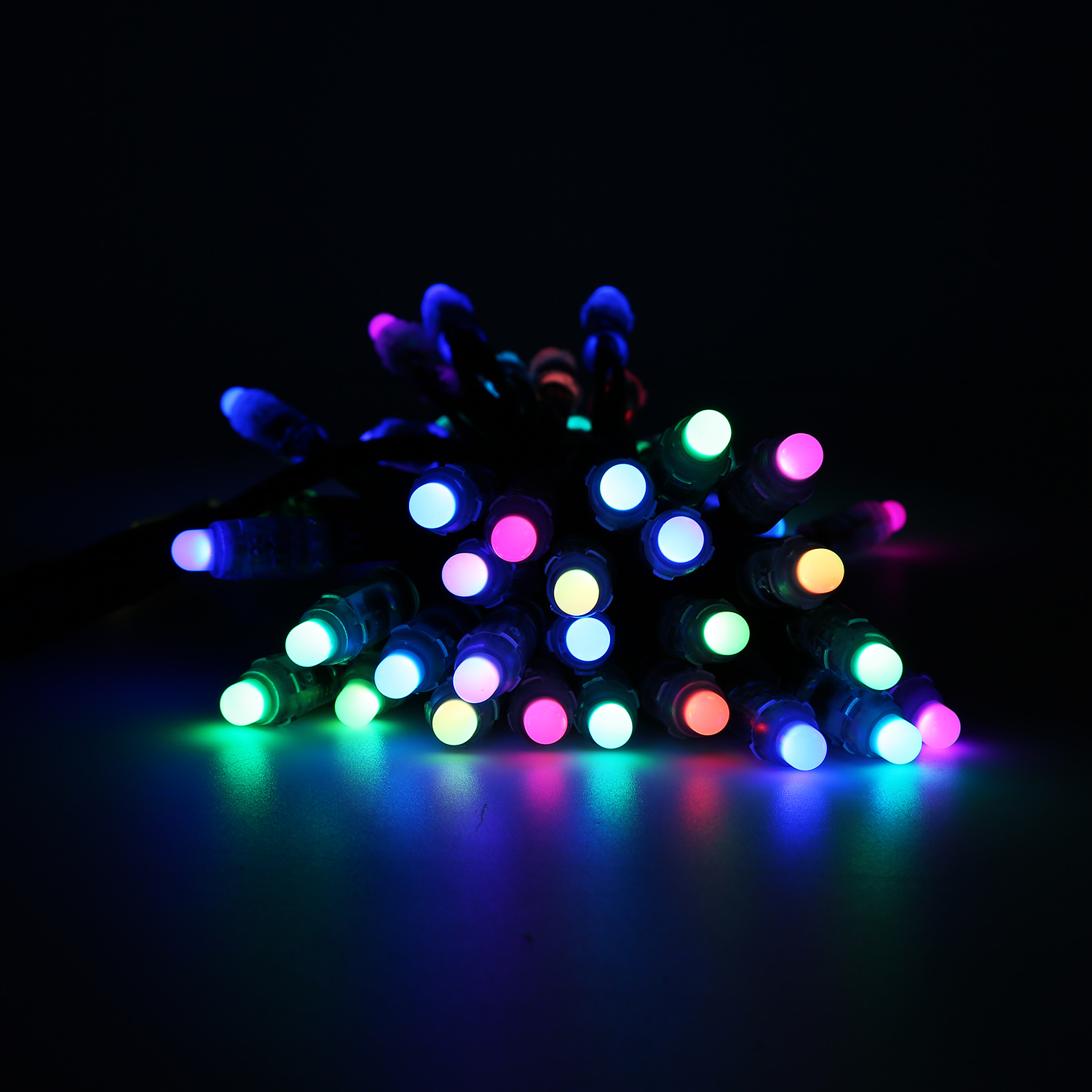 What is the use of RGB LED pixel light?