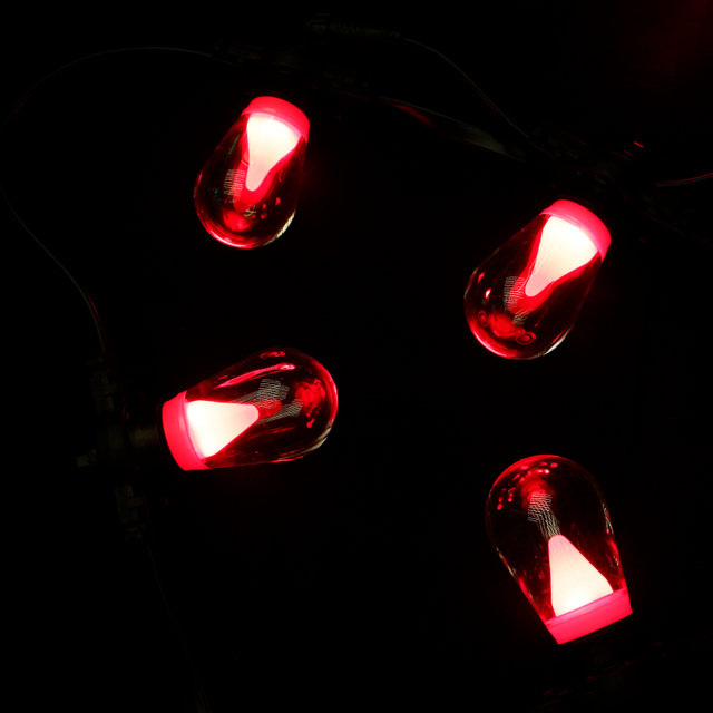 S14 String Light IP66, 360° RGB/RGBW Outdoor Lighting, Custom Bulb Manufacturer