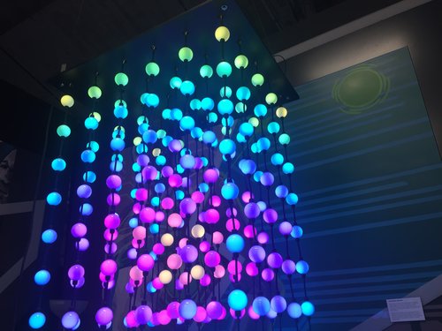 Dual voltage string light commercial application