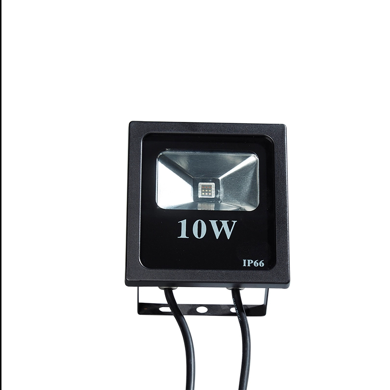 COB 10W RGB Flood Light IP66, Waterproof Outdoor Lighting, China Manufacturer