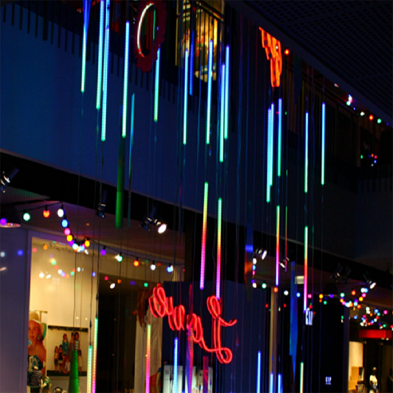 T8 RGB Light Tube IP66, 360° Programmable, Custom Length Lighting Manufacturer