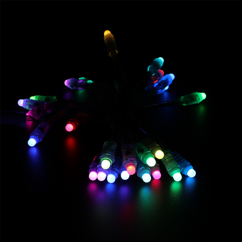 F8 RGB/RGBW LED String Light Supplier Custom China IP66 Outdoor Use