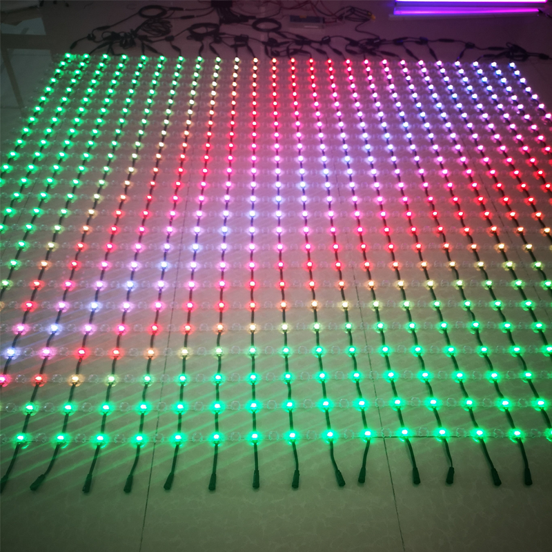 Pixel Grid Light Factory Wholesale China Waterproof RGB Mesh Display System