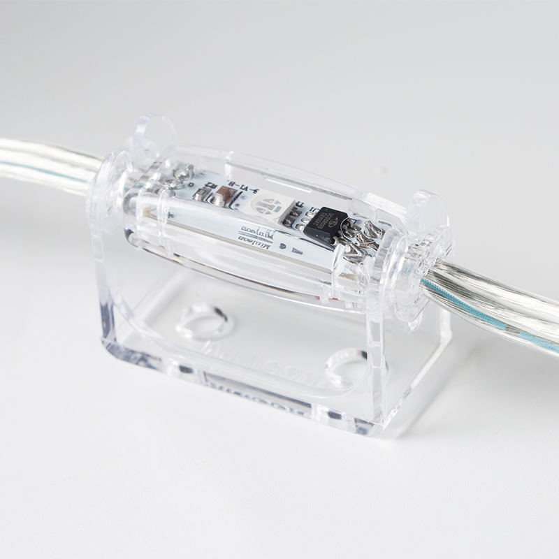 P40-D RGBW 360-degree pebble light for building decoration