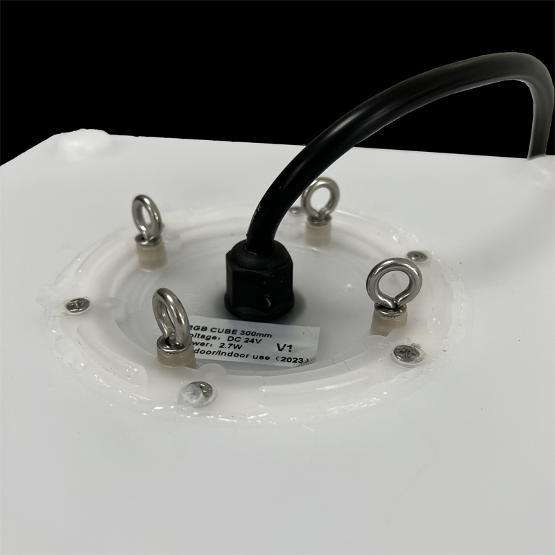 LED RGB Cube Light IP66, Multi-Size 360° Illumination, Professional Architectural Lighting