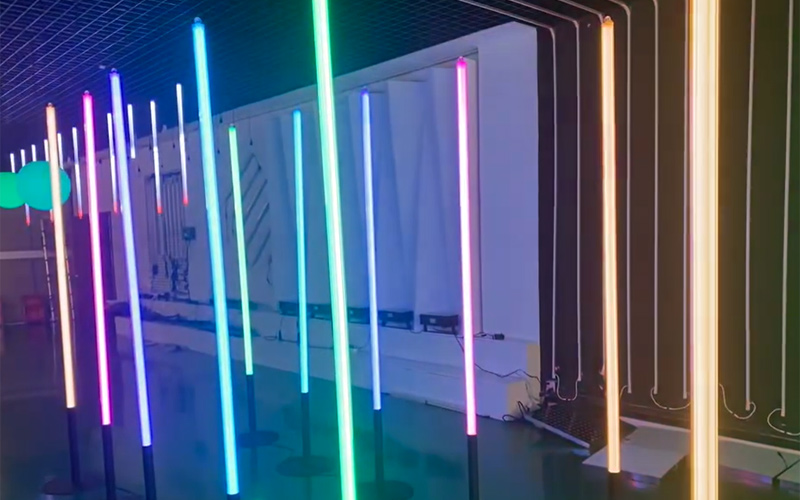 Programmable special-effect LED RGB lamp tube